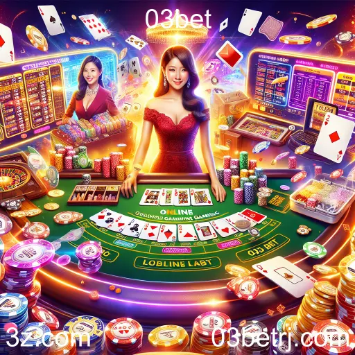 Imagem promocional da 03bet mostrando a plataforma e suas vantagens